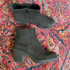 Vagabond Shoemakers Platform Leather Ankle Boot - size 10/EU40